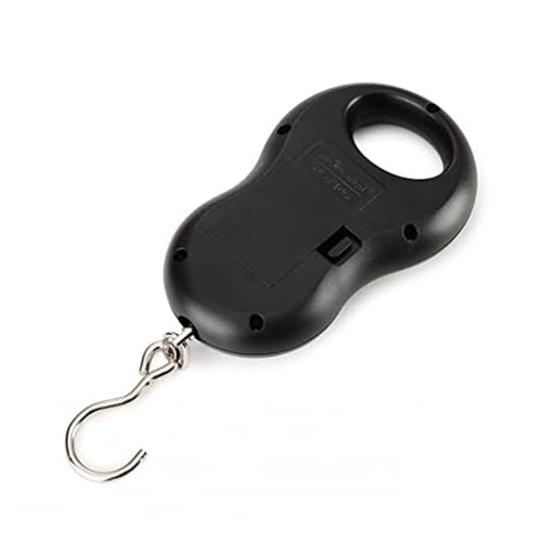 Mini Digital Luggage Scale - Portable Handheld Weighing Scale for Travel & Fishing - Accurate 110lbs/50kg Capacity - Compact Suitcase Hook Scale for Easy Weight Measurement