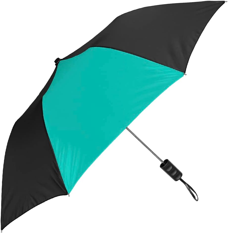 The Spectrum Popular Style 42" Automatic Open Compact Travel Umbrella for Rain, Wind & Sun, Sturdy Lightweight Small Portable Stick Umbrella for Men and Women