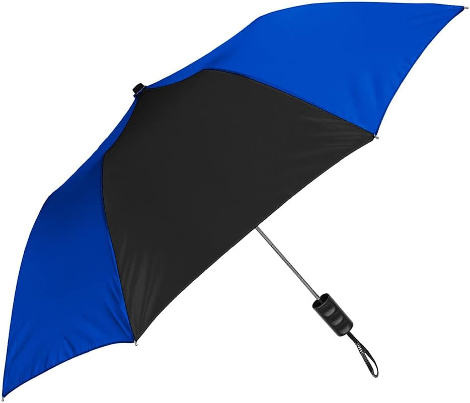 The Spectrum Popular Style 42" Automatic Open Compact Travel Umbrella for Rain, Wind & Sun, Sturdy Lightweight Small Portable Stick Umbrella for Men and Women