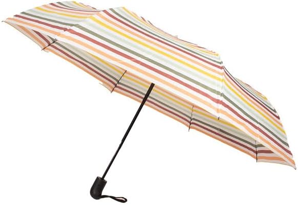 Nollia Windproof Automatic Travel Umbrella, Compact Portable with Reinforced Ribs for Sun & Rain