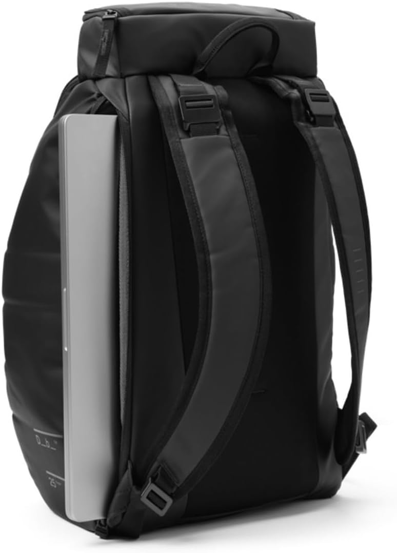 Db Journey The Hugger - Durable Travel Backpack with Laptop Compartment for Work & Gym, Luggage Backpack with Roller Bag Attachment, Full-Zip Main Compartment, 25L - Cappuccino
