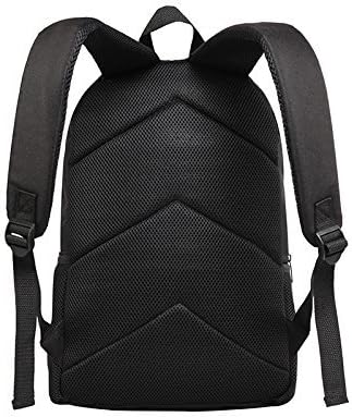 Basketball School Backpack for Boys/Girls 17 in Black Boy Backpack,Cool Design Casual Daypack Sports Backpack for Man/Kid/Girl/Woman
