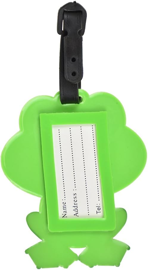 Animal Luggage Tags Cute Suitcase Labels (Set of 2)