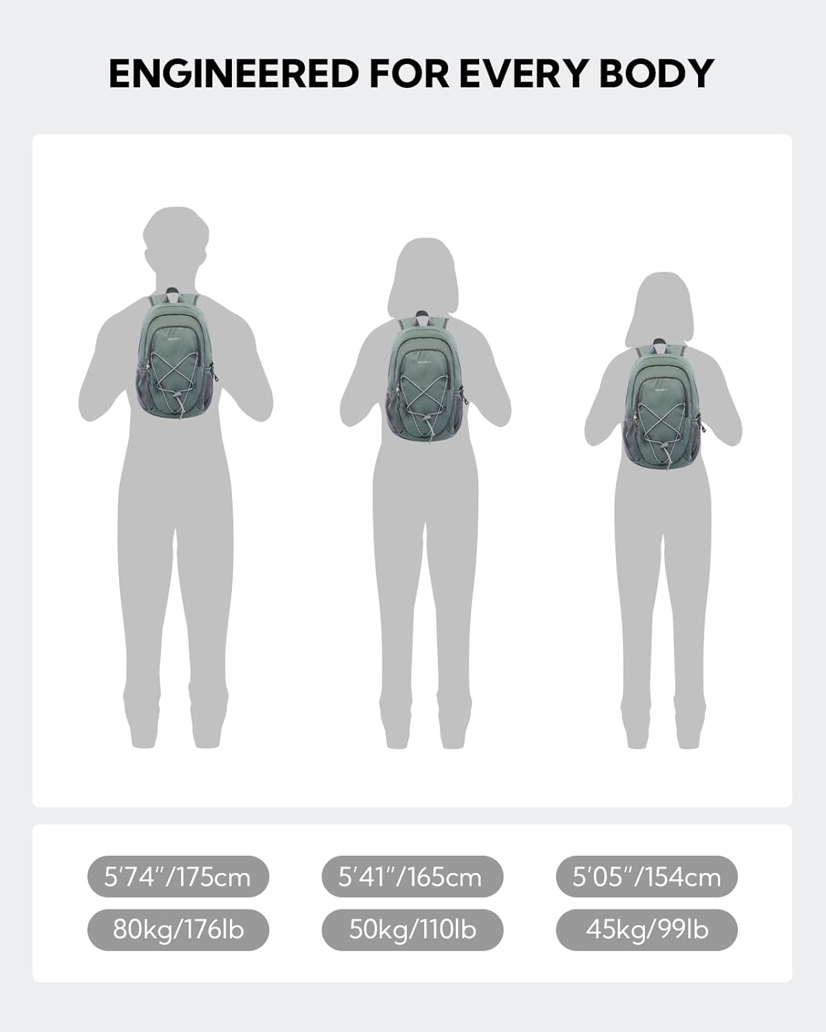 WATERFLY 12L Small Hiking Backpack: Day Pack Lightweight Travel Bag Camping Fitness Cycling Outdoor Sports Daypack For Women Men