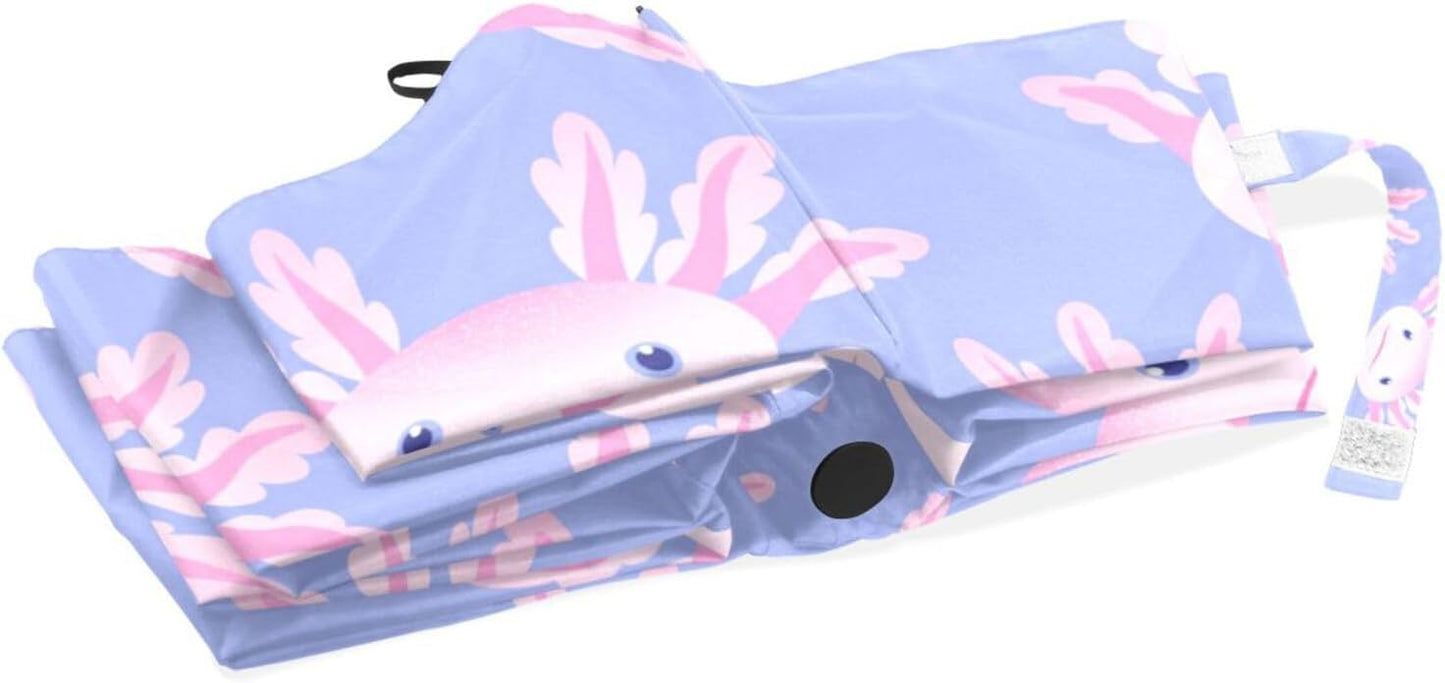 Automatic Umbrella One Touch Auto Open and Close Button Compact Travel Umbrella for Women Men Kid