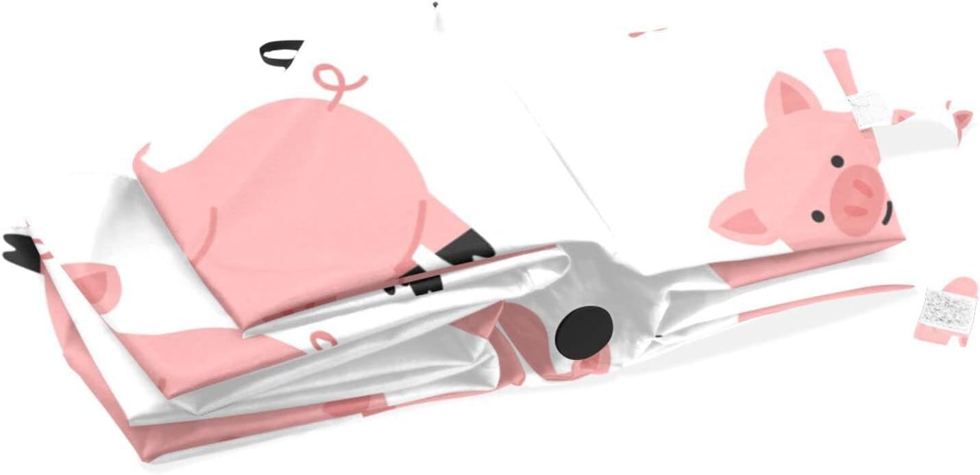 Automatic Umbrella One Touch Auto Open and Close Button Compact Travel Umbrella for Women Men Kid