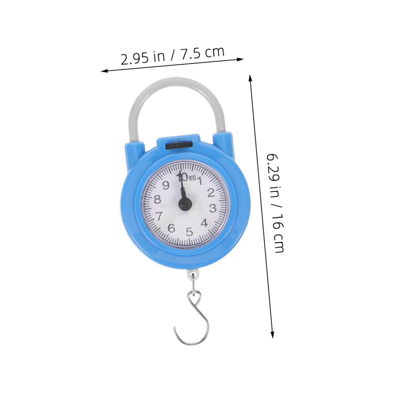 2pcs Digital Luggage Scale Portable Suitcase Scale Accurate Weighing Travel Weight for Bag