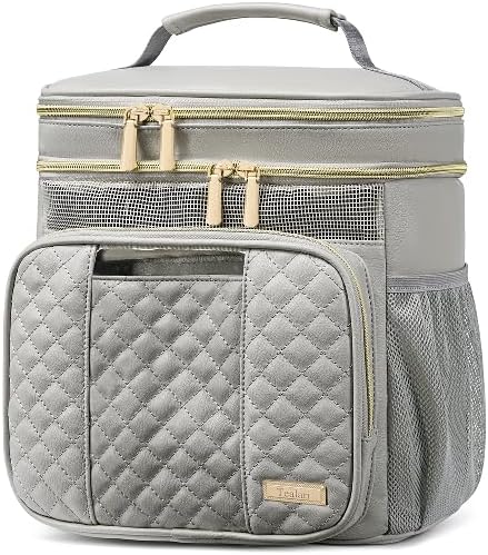 Large Leather Toiletry Bag for Women Men,Bathroom Bag,Water Resistant Shower Bag,Makeup Bag,Portable Shower Caddy for College Dorm,Hanging Travel Toiletry Bag with Transparent Waterproof Phone Pocket