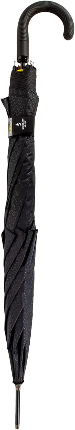 ShedRain Vortex Automatic Stick Windproof Umbrella – Push Button Open & Close - Rain & Windproof Vented Double Canopy – Protect from Rain, Sun & Wind - Wind Tunnel Tested to 75 mph