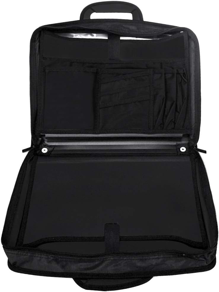 Business Document Bag Messenger Work Briefcase Waterproof Fabric Expanding File Folder Tote Travel Portfolio Document Holder