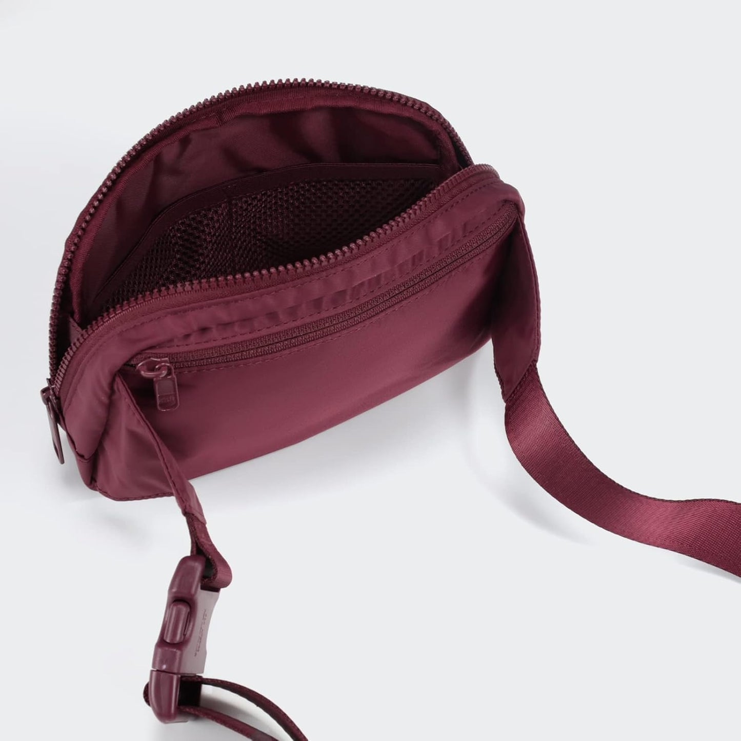 Pander Belt Bag Large 2L, Nylon Fanny Pack Purse for Women and Men with Adjustable Strap