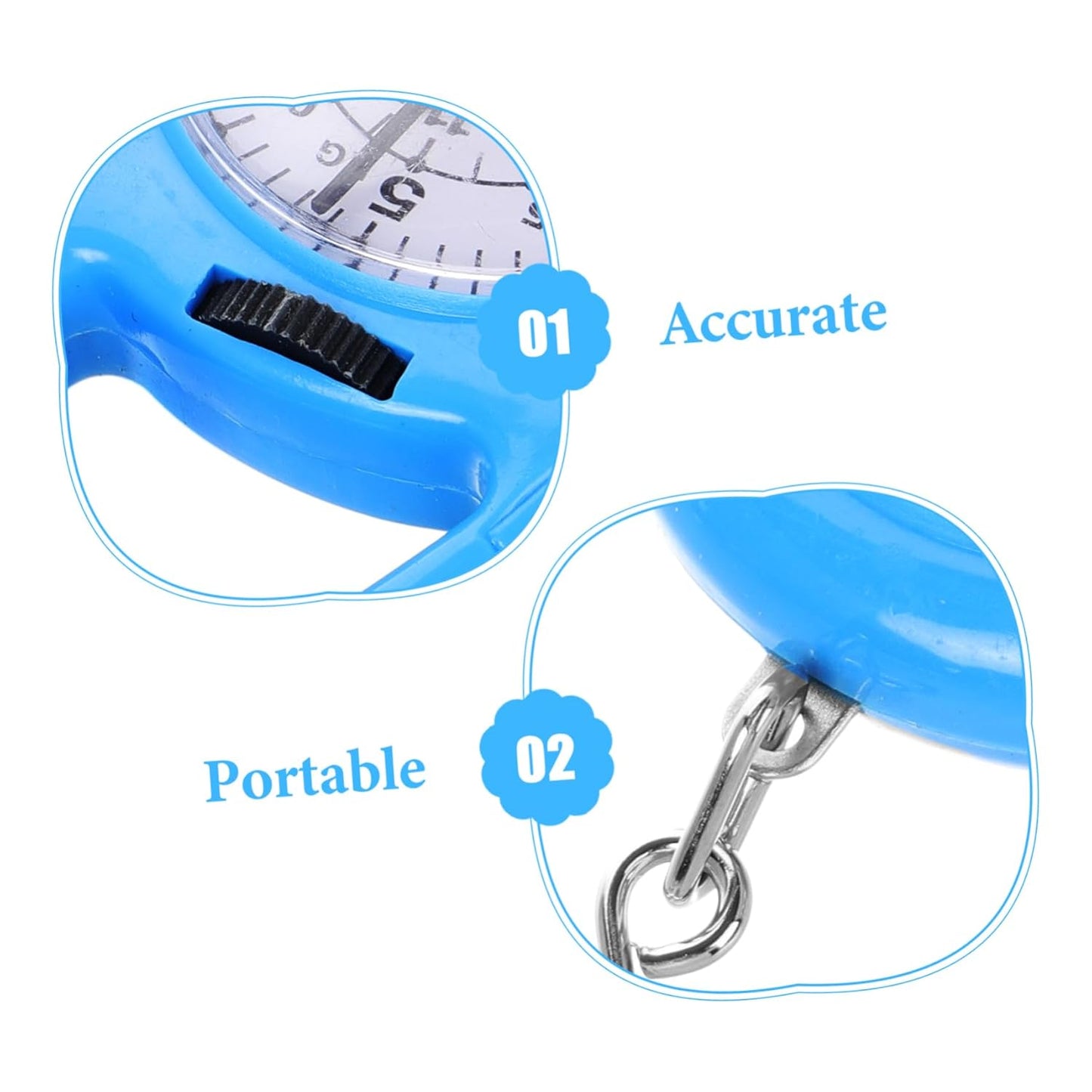 Weight Scale for Luggage Mini Spring Balance Hook Portable Handheld Scale for Travel and Camping