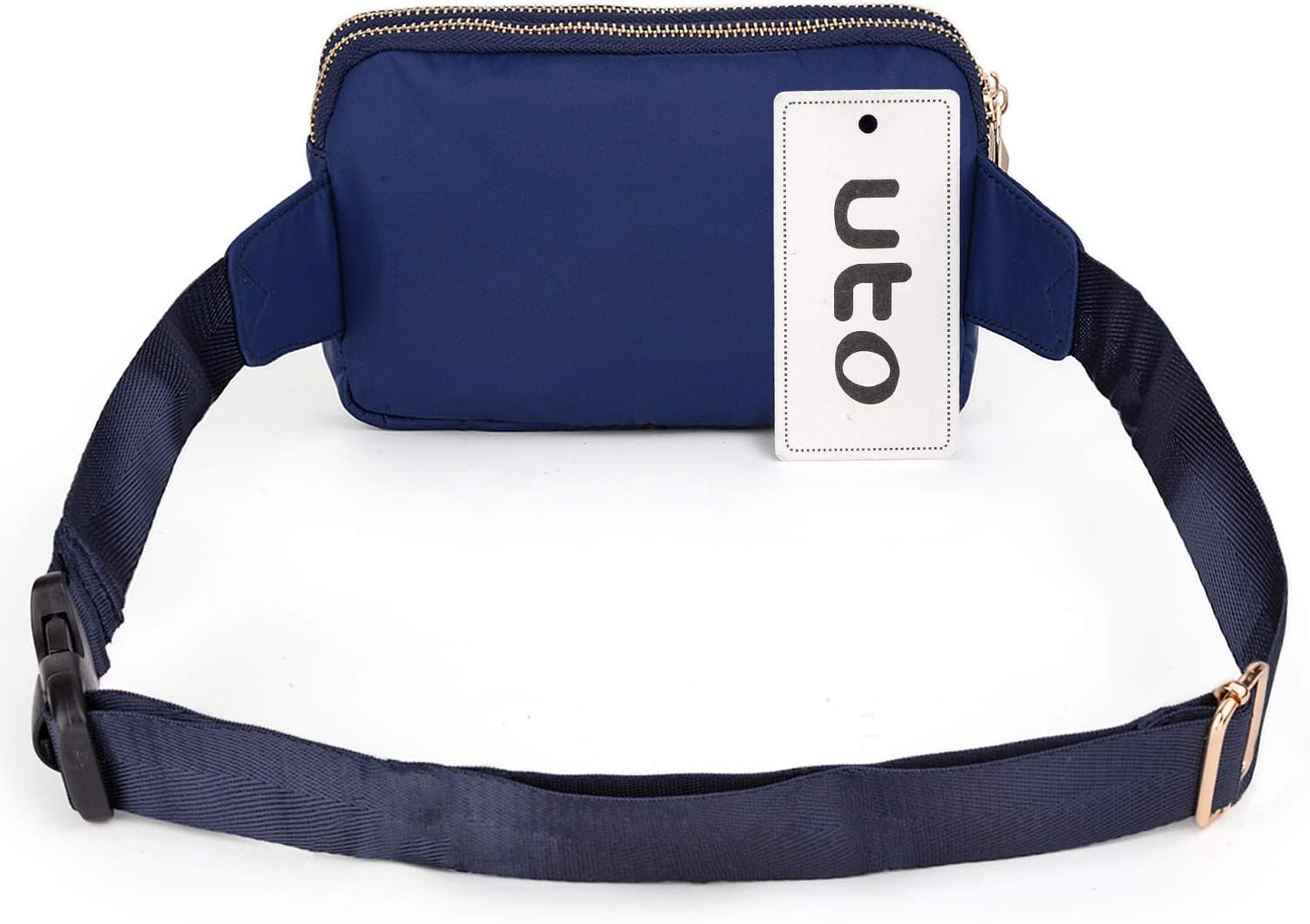 UTO Fanny Pack for Women Crossbody Trendy Fashion Belt Purse Chest Waist Hip Bumbag for Outdoor Shopping Travel Hiking