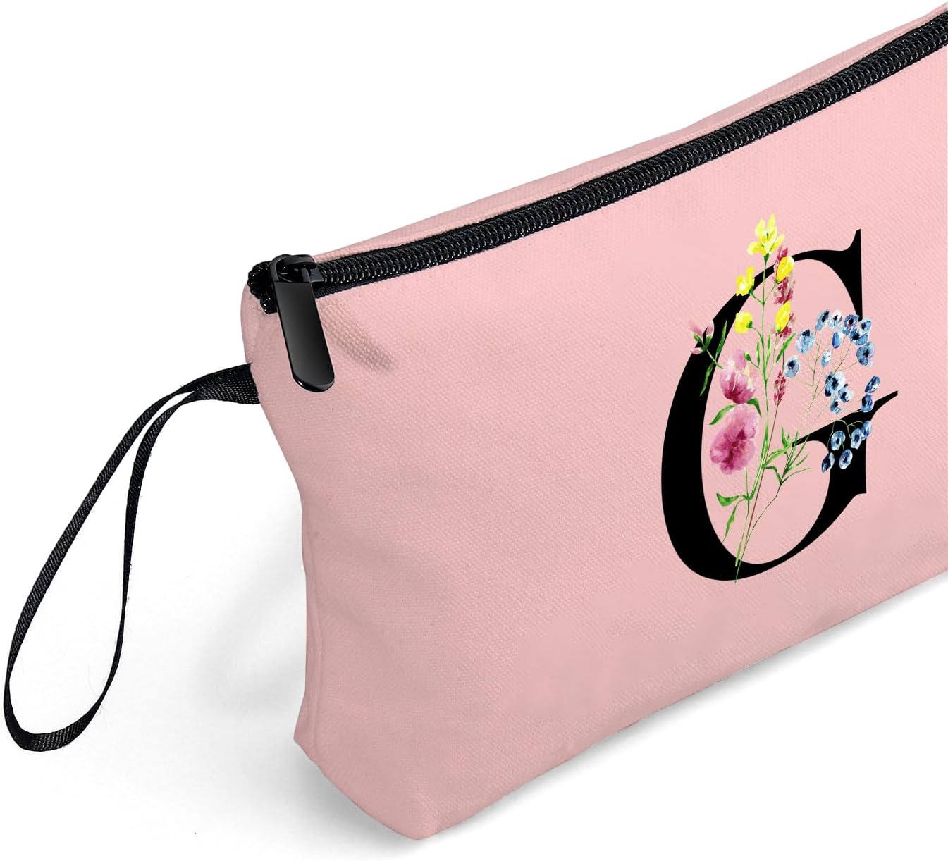 SEAMOON Maid of Honor Friendship Birthday Gifts for Women Her Aunt Sister Bridesmaid Coworkers Bride Personalized Makeup Cosmetic bag with Mirror Mothers Day Christmas Graduation G