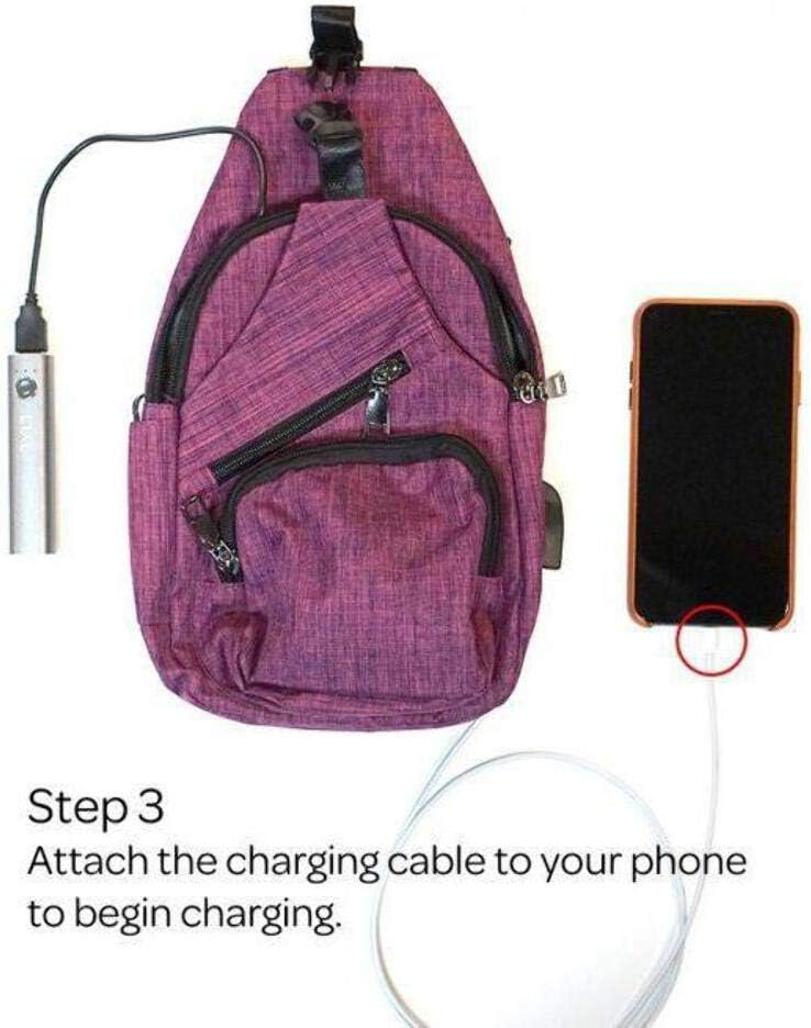 Nupouch Anti-Theft Daypack: Anti Theft Crossbody Bag, Lightweight for Travel, Hiking, or Everyday Pickpocket Protection