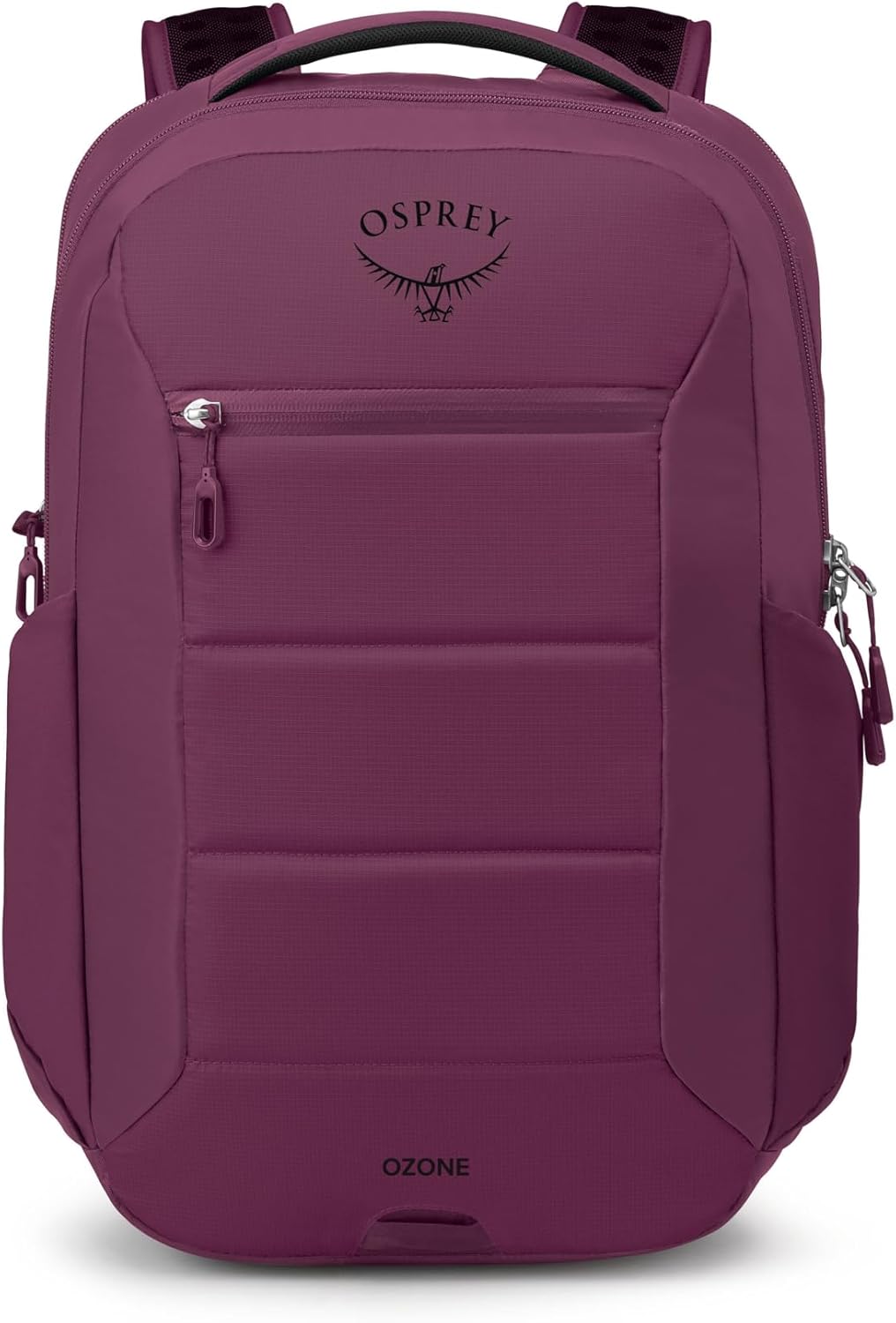 Osprey Ozone Laptop Backpack with Ventilated AirScape™ Backpanel - Lightweight Travel Backpack with 16” Laptop Sleeve - Carry-On Compatible Travel Bag for Men and Women, Moody Burgundy