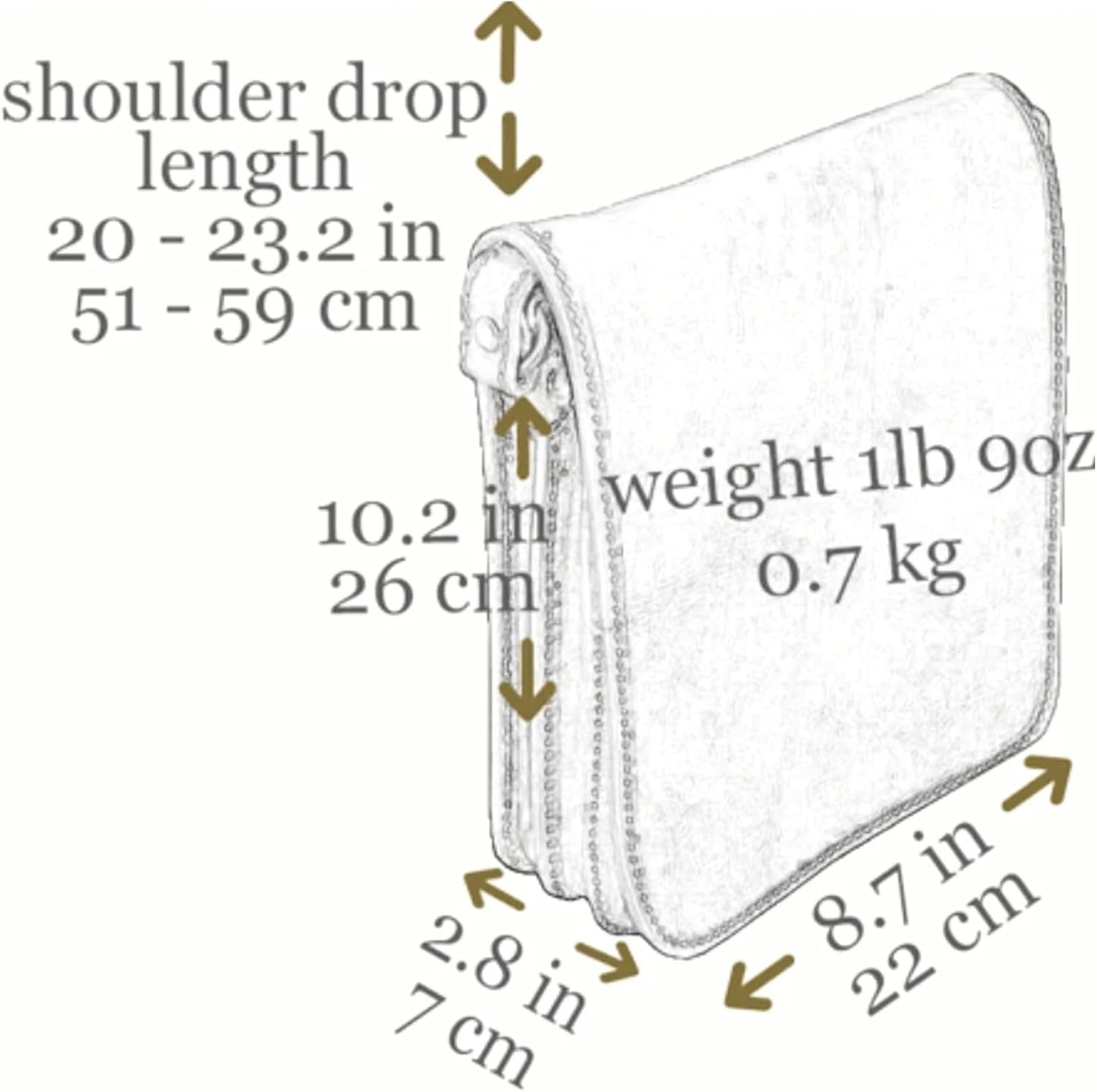 Time Resistance Italian Leather Messenger Bag for Men - Full Grain Leather Men's Crossbody Bag - Tablet Sized Shoulder Bag