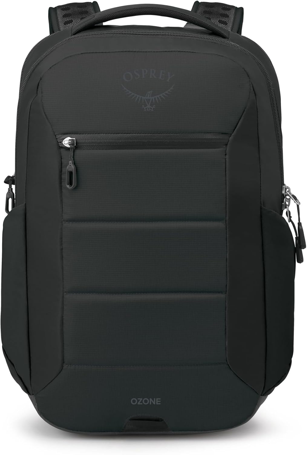 Osprey Ozone Laptop Backpack with Ventilated AirScape™ Backpanel - Lightweight Travel Backpack with 16” Laptop Sleeve - Carry-On Compatible Travel Bag for Men and Women, Black