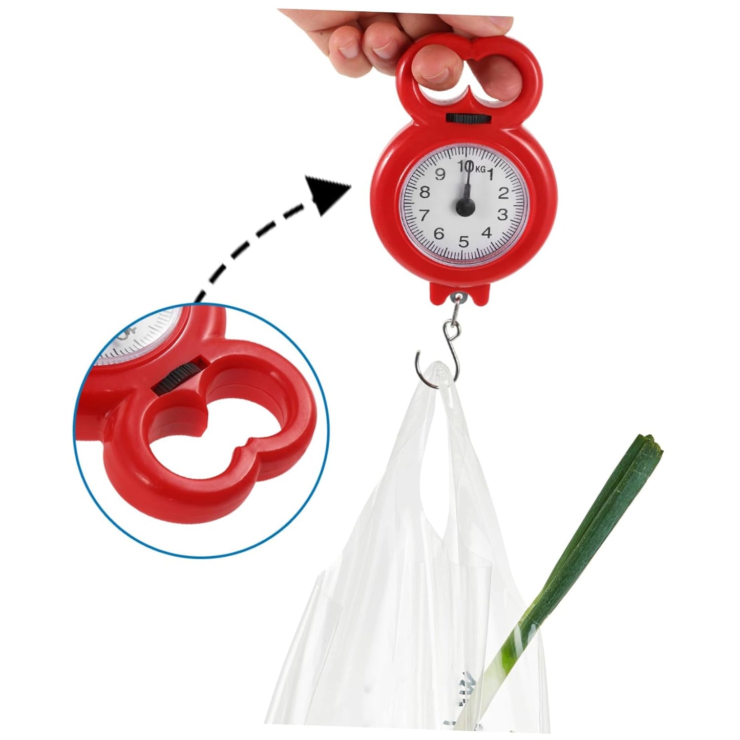 Portable Spring Scale Luggage Weight Scale for Travel Fishing and Shopping Lightweight