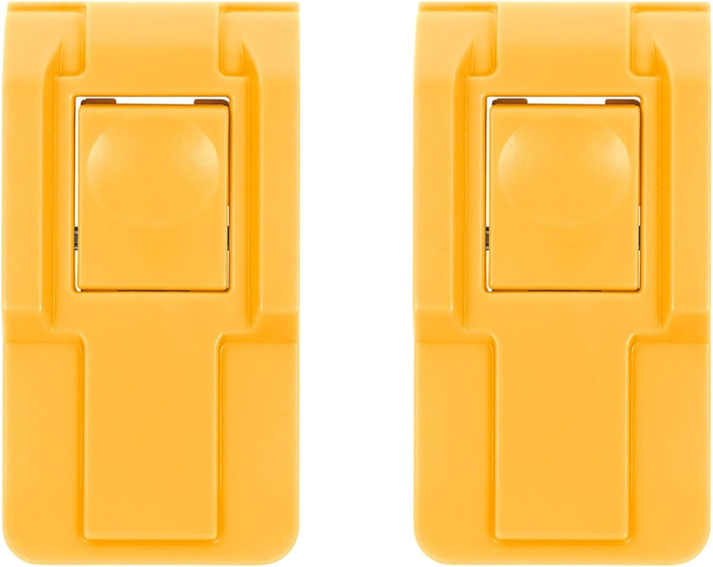 2 Pelican Yellow Replacement Push Button Medium Air Case Latches. Fits Air Series Cases.