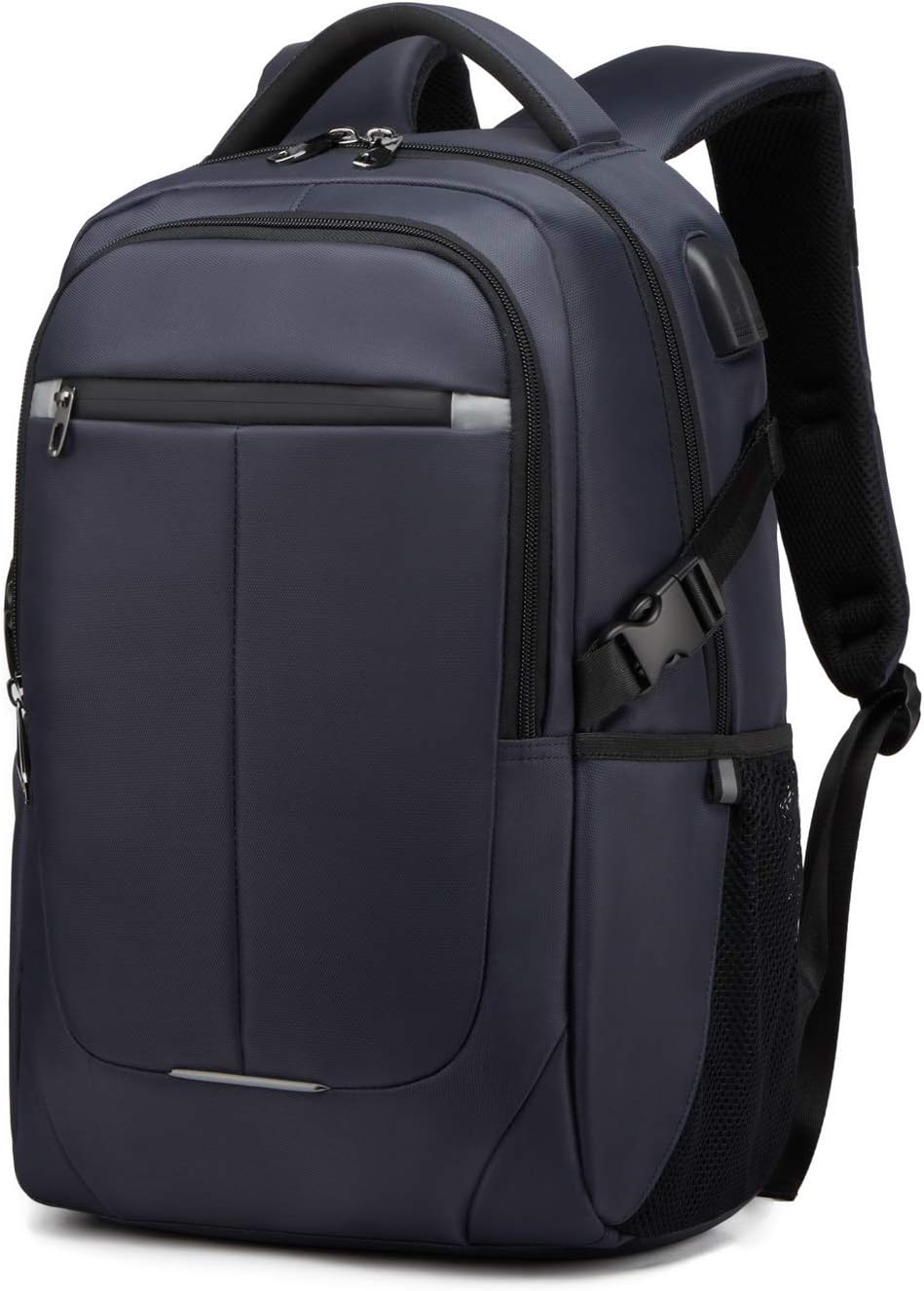 Travel Laptop Backpack for Men, Water Resistant Backpack Airline Approved Business Work Bag with USB Charging Port Fits 15.6 Inch Computer,