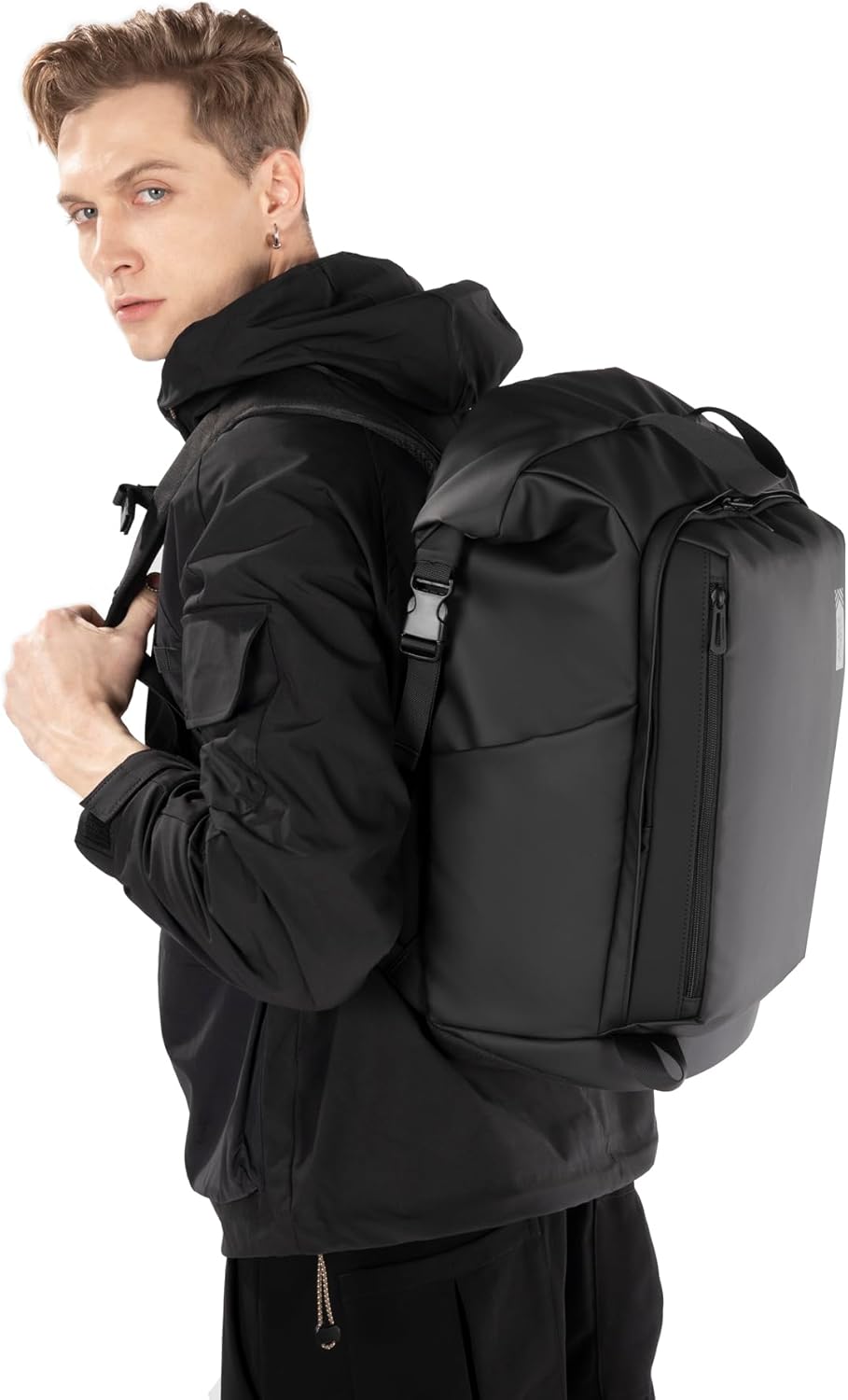 Kingsons Travel Backpack for Men Women Carry on Backpack Waterproof Lightweight Hiking Backpacks with Multi-Pockets, Large Capacity Casual Daypack 15.6inch Laptop Backpacks for Travel Business Flight