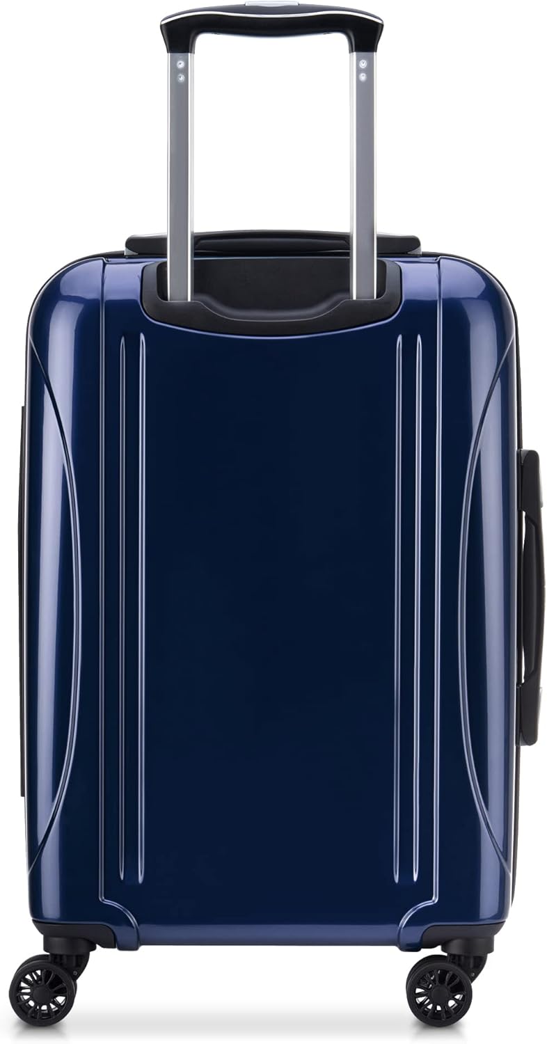 DELSEY PARIS Helium Aero Hardside Expandable Luggage with Spinner Wheels, Blue Cobalt, 2-Piece Set
