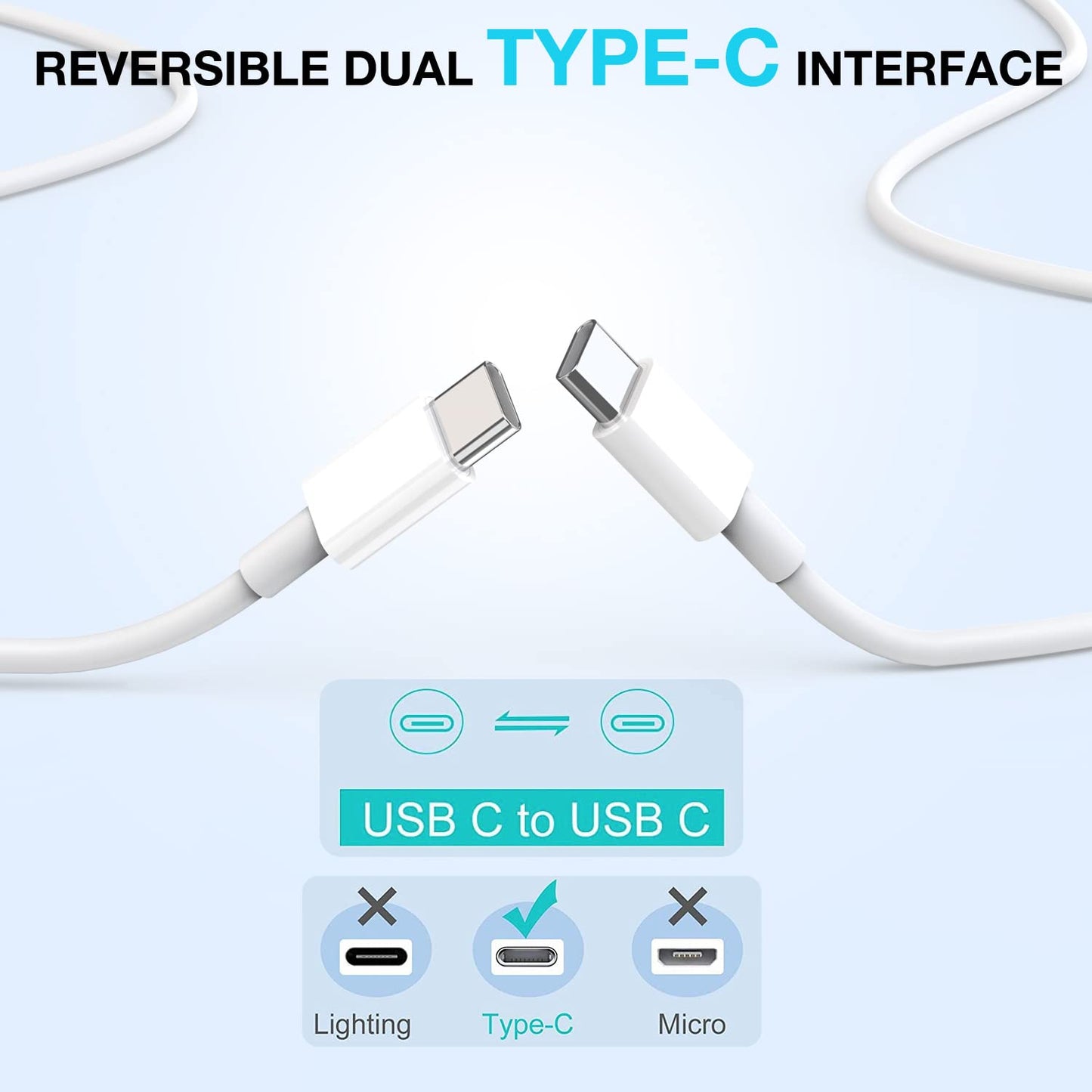 10FT Fast Charging for iPhone 16 15 Charger,2Pack 20W USBC Wall Charger Travel Plug Block Long 10Foot iPhone 16 15 Charging Cable for iPhone 16/16 Pro/15/15 Plus/15 Pro/15 Pro Max/iPad Mini 6/iPad Air
