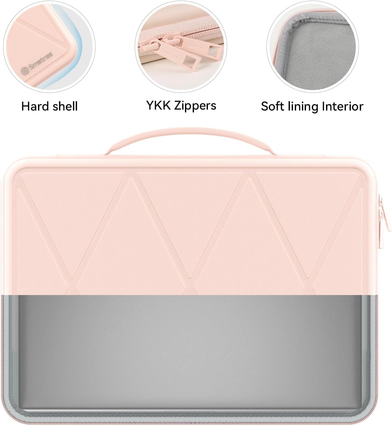 Smatree Hard EVA Protective Sleeve Case Compatible for 15.6 inch Dell Latitude 3550/3540 Laptop