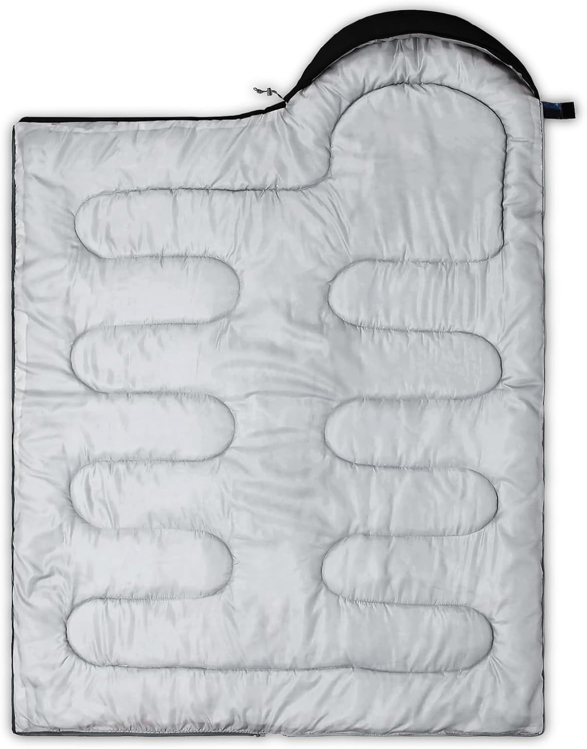 QOOMO Camping Sleeping Bags,3 Season Warm & Cool Weather,Lightweight,Waterproof Sleeping Bags for Adults & Kids,Traveling,and Outdoors,Camping Gear Equipment