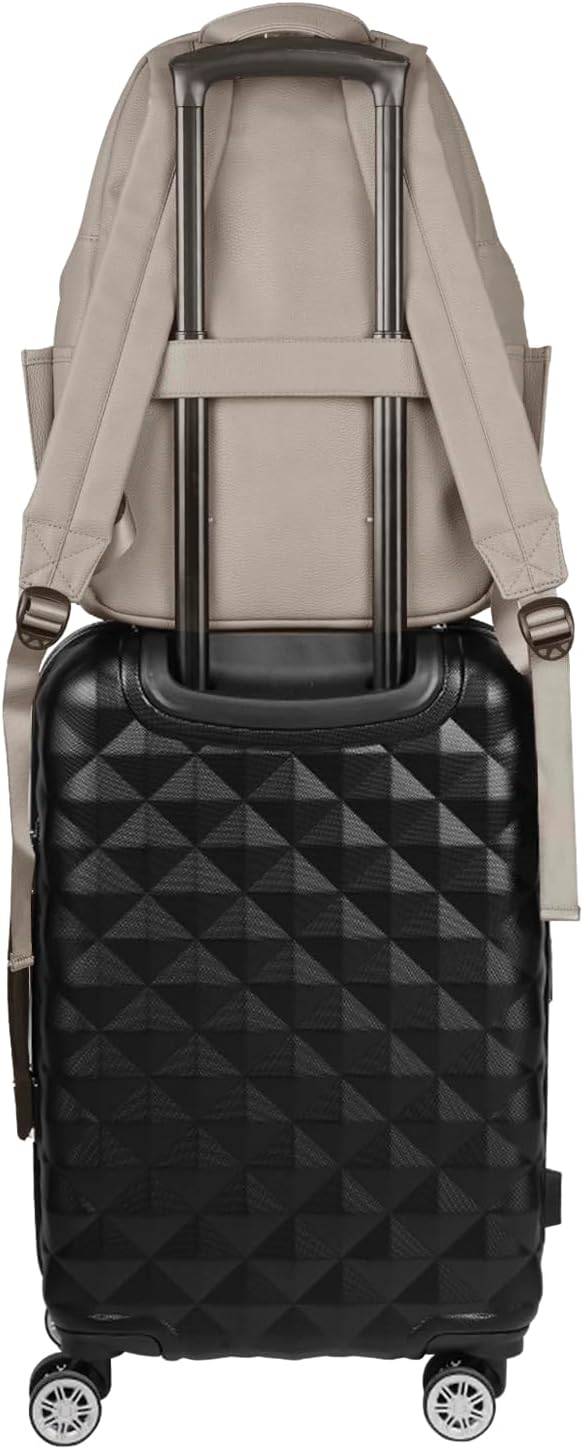 Kenneth Cole REACTION Marley Backpack, Taupe, 15" Laptop