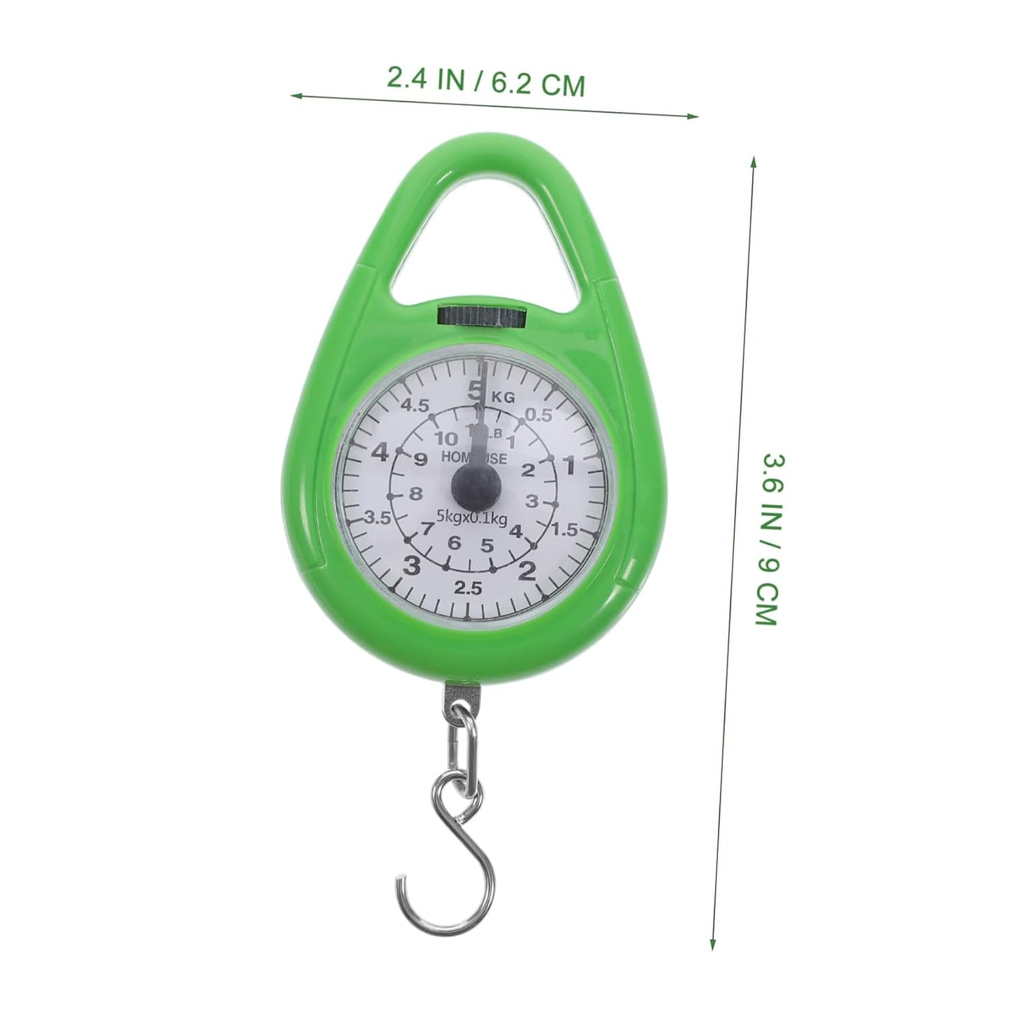 Grams Scale Handheld Scale Luggage Scale Portable Hanging Scale Lightweight for Travel Design Random