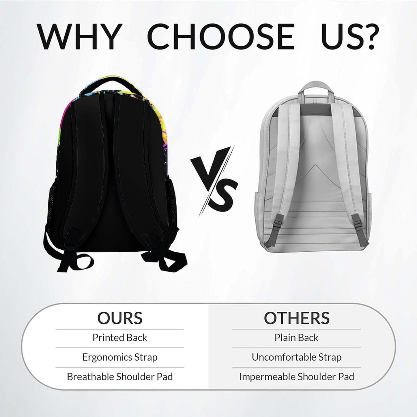 Mercuryelf Backpack for Boys - 17 Inch Gamer Bookbag for Primary Middle College - Personalized Cool Gaming Backpacks for Kids - Kids School Bag