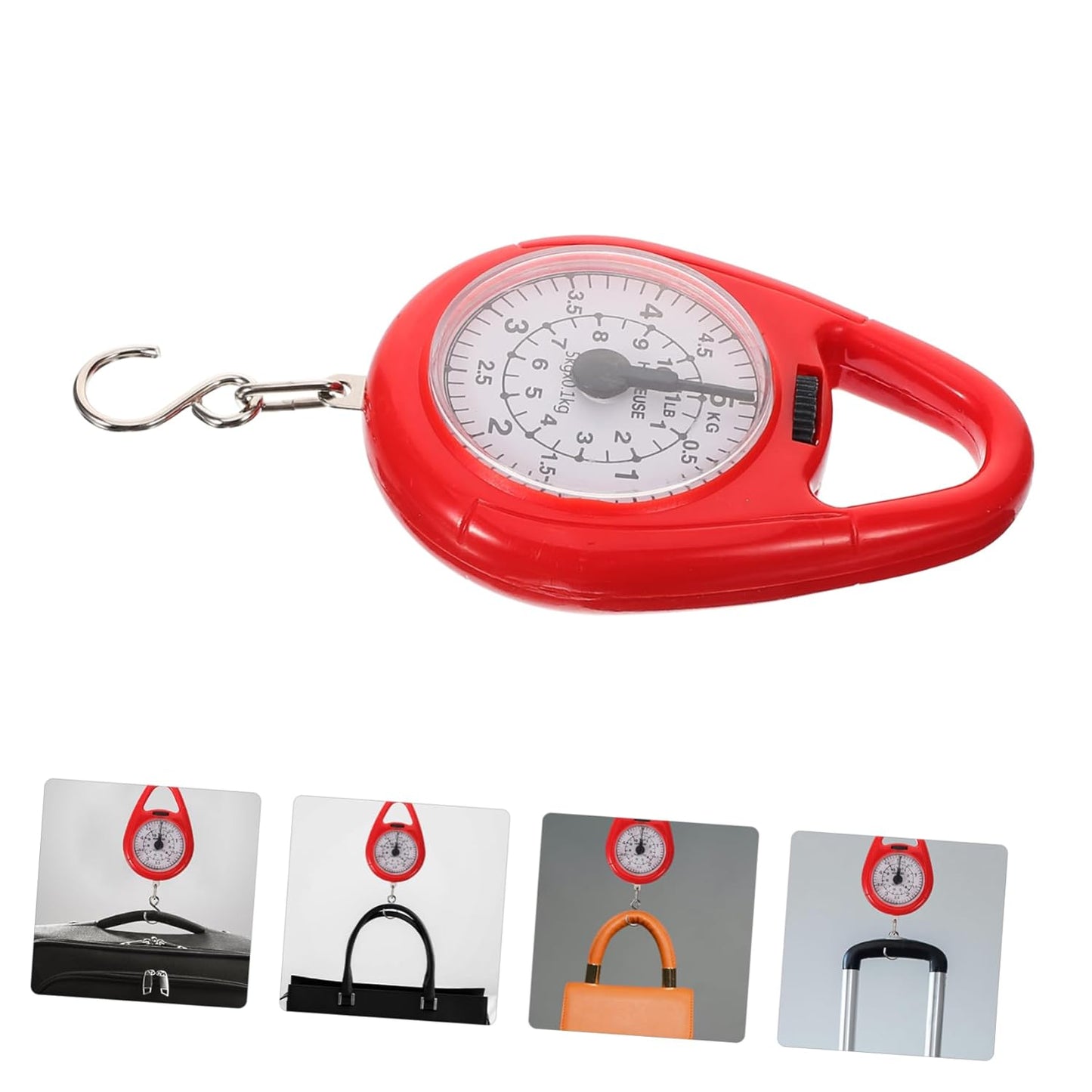 Hanging Scale Luggage Scale for Travel Portable Spring Easy to Use and Read