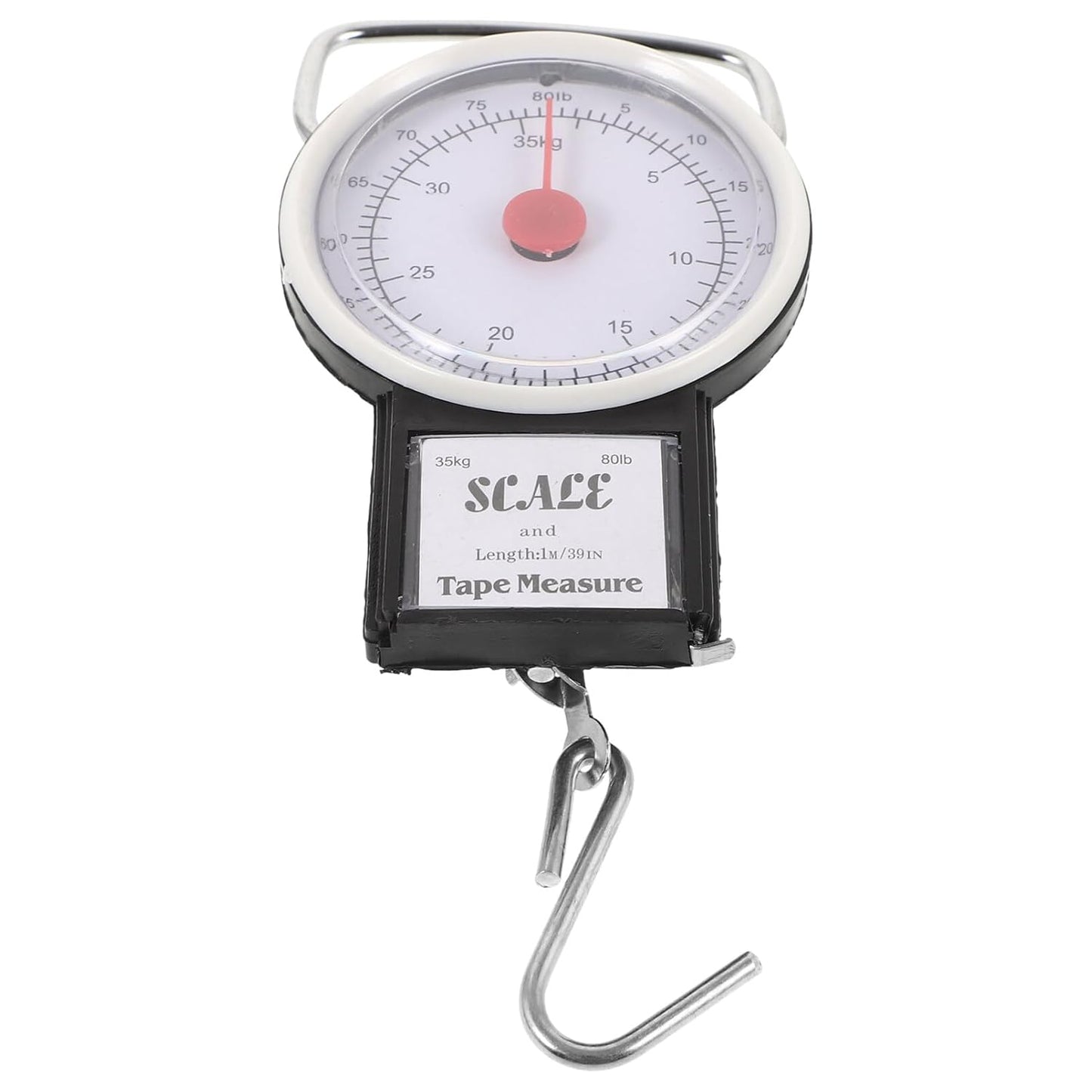 Portable Weighing Scale Heavy Duty for Luggage and Fishing Gear Convenient Spring Scale for Travel Essentials Accurate Readings Easy to Carry