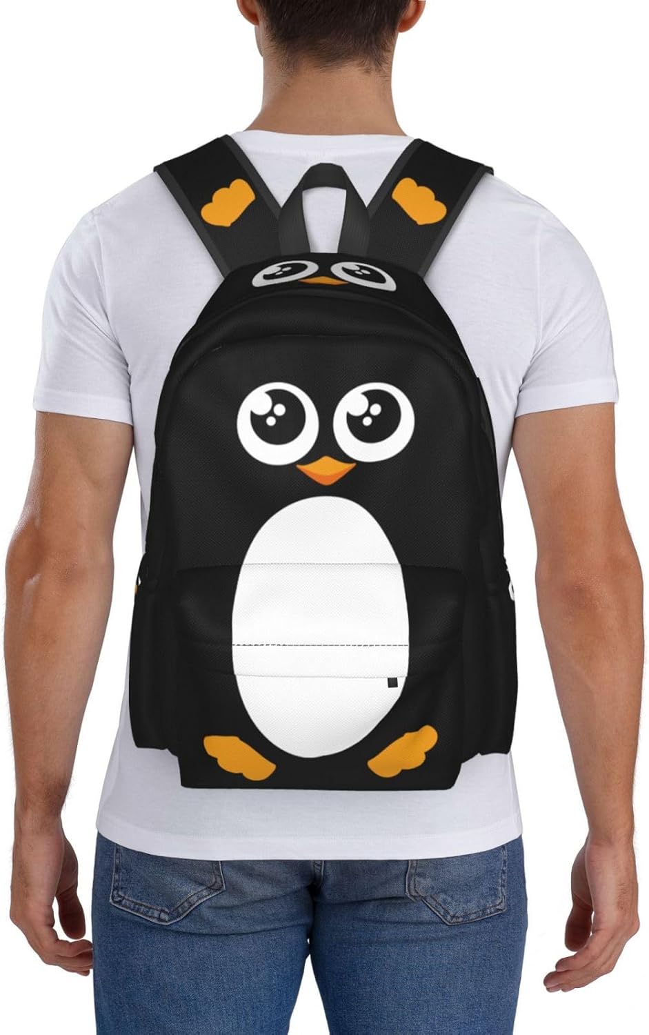 South Polar Bird Backpack School Bag Lightweight Bookbag Laptop Travel Daypack For Kids Girls Boys Teens