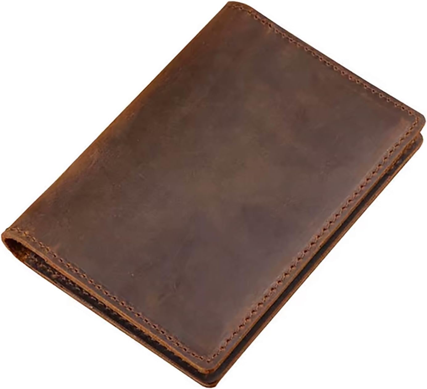 Handmade Genuine Leather Passport Holder for Travel – Slim Passport Cover & Card Case – Leather Passport Wallet for Men & Women – Travel Document Organizer & Gift (Green)
