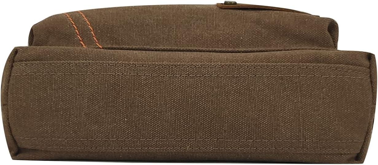 Sechunk Canvas Shoulder Bags Crossbody Bags Messenger Bags Purse Daypack for Men Women