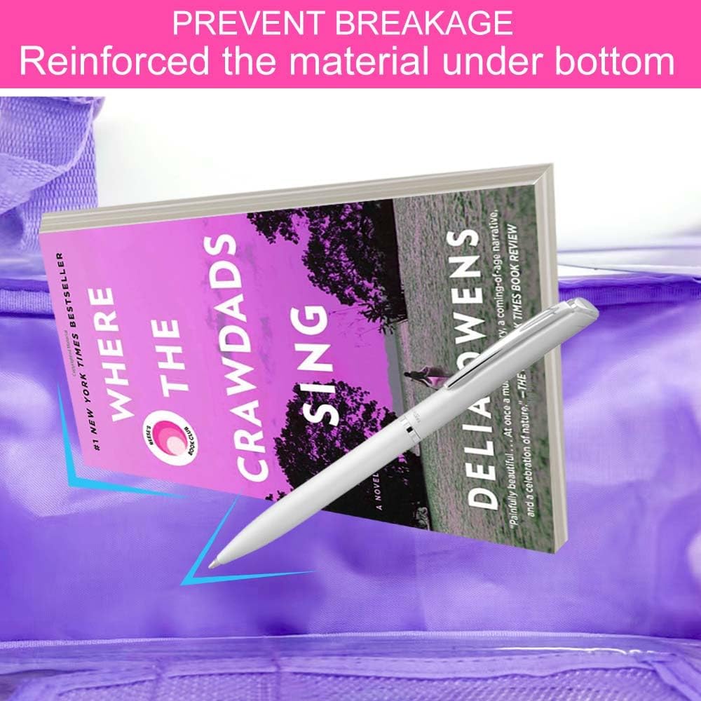 Clear Backpack for Girls and Boys, Kids Transparent Bookbag, 3PCS Cute See Through School Bag for Elementary Prechool