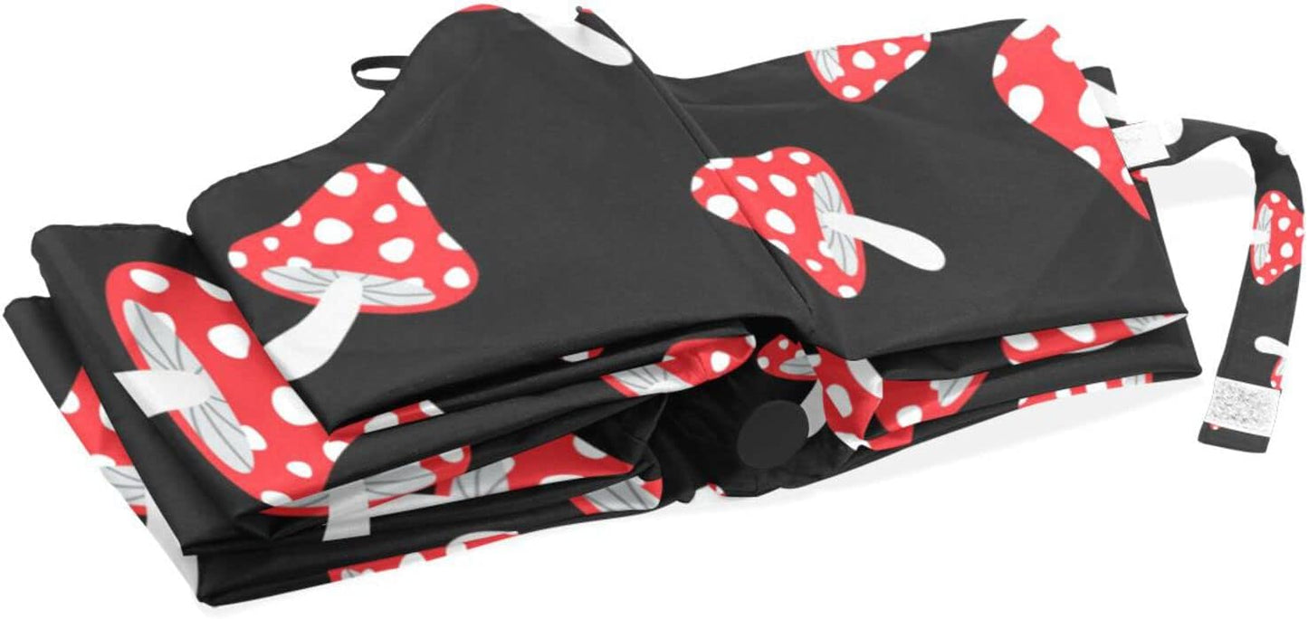 Automatic Umbrella One Touch Auto Open and Close Button Compact Travel Umbrella for Women Men Kid