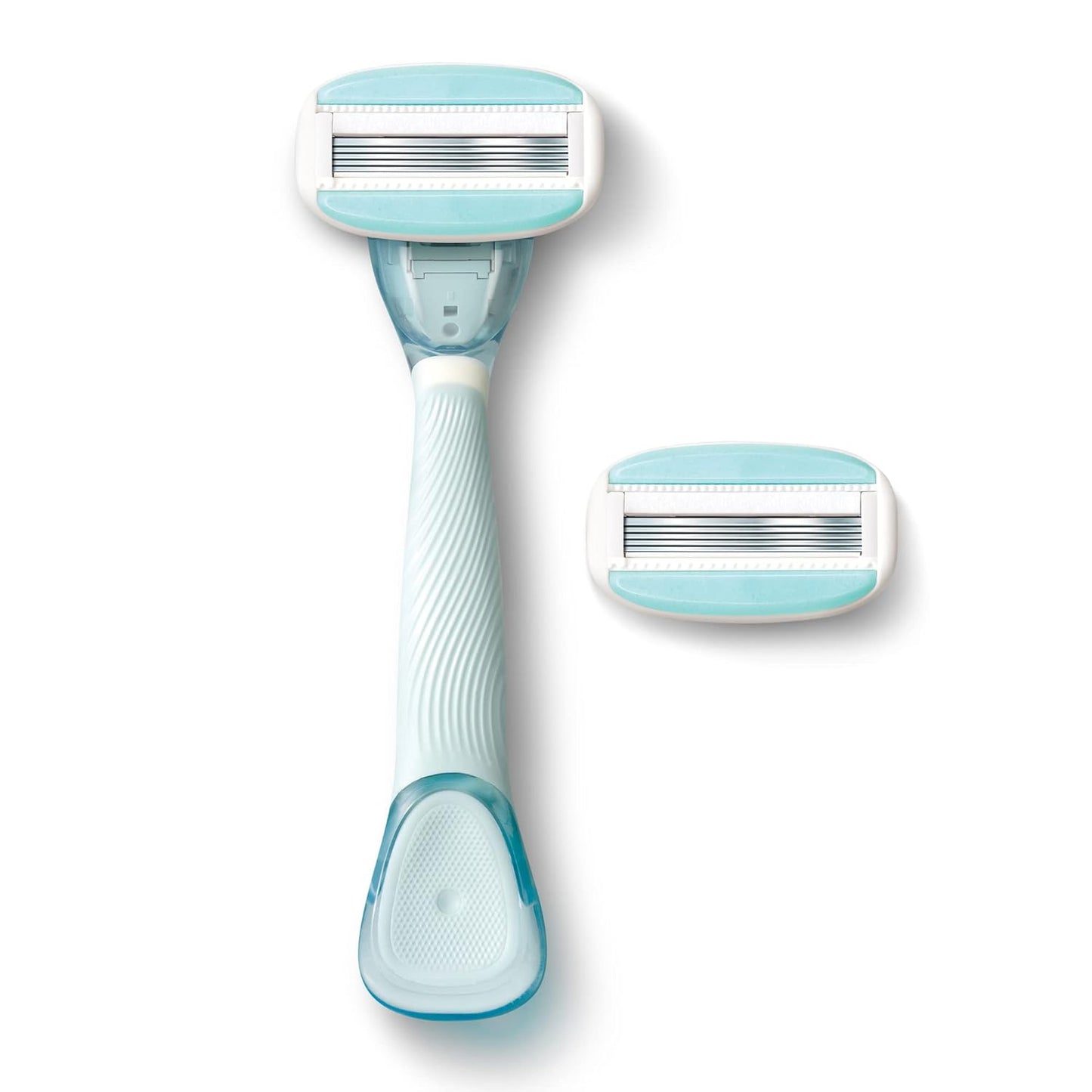 Dorco EVE 5 Razors - Extra Smooth Shaving with 1 Handle & 6 Cartridge Refills, 5 Curved Blades with Flexible Moisture Bar