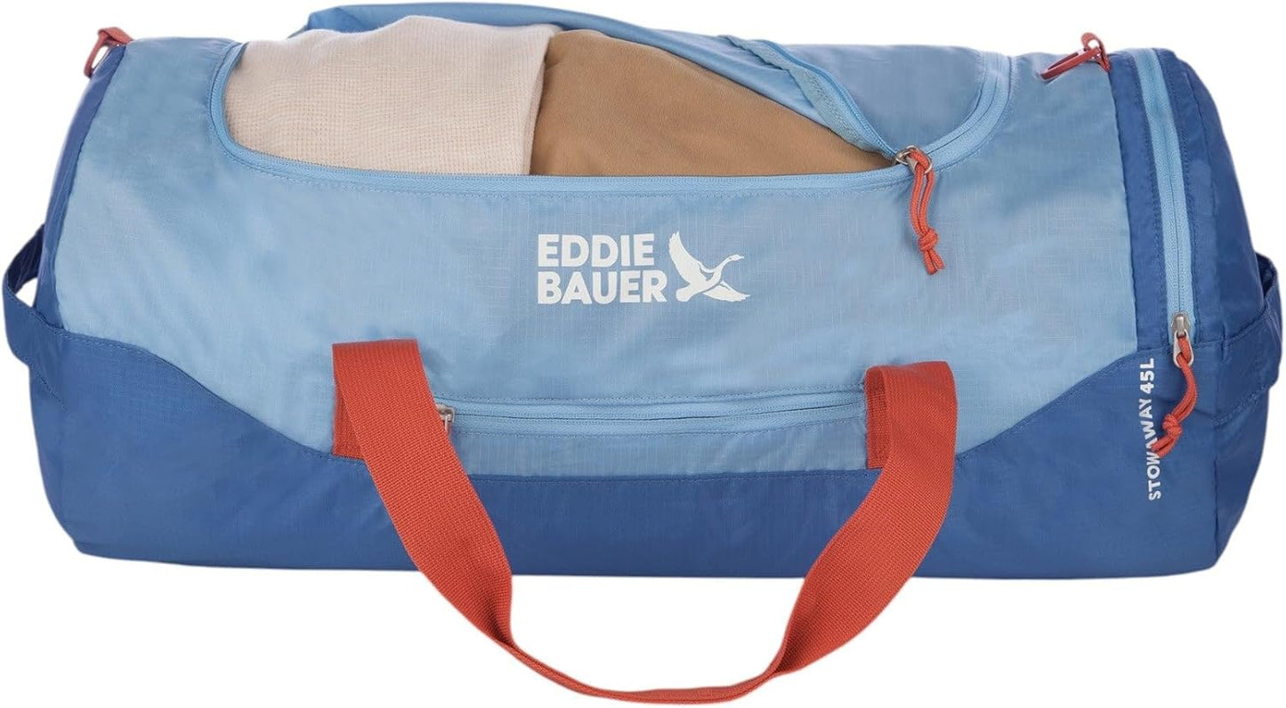 Eddie Bauer Stowaway Packable 45l Duffel Bag-Made from Ripstop Polyester