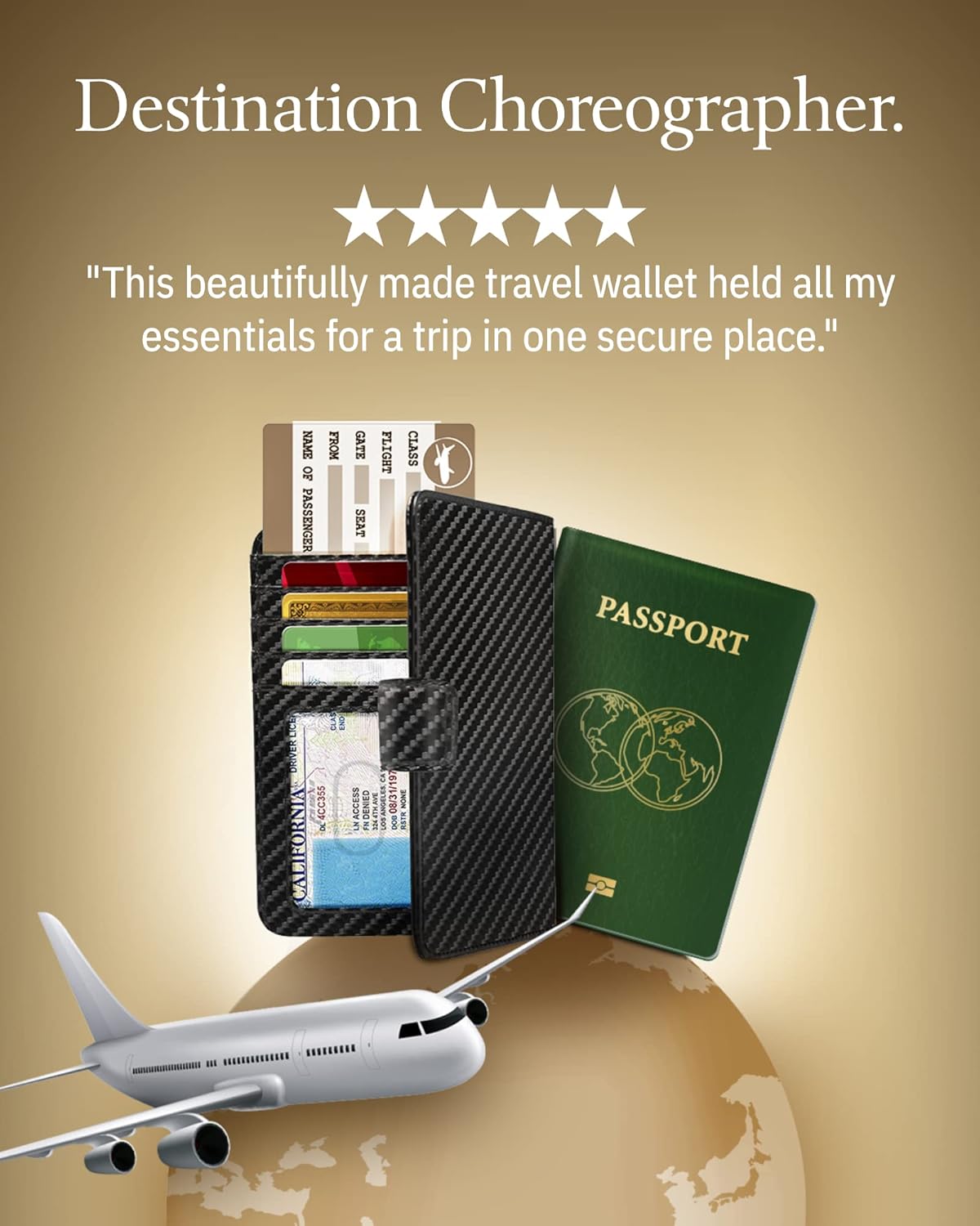 Passport Holder Cover Wallet RFID Blocking - Handmade Leather Passport Case Travel Document Organizer For Men & Women