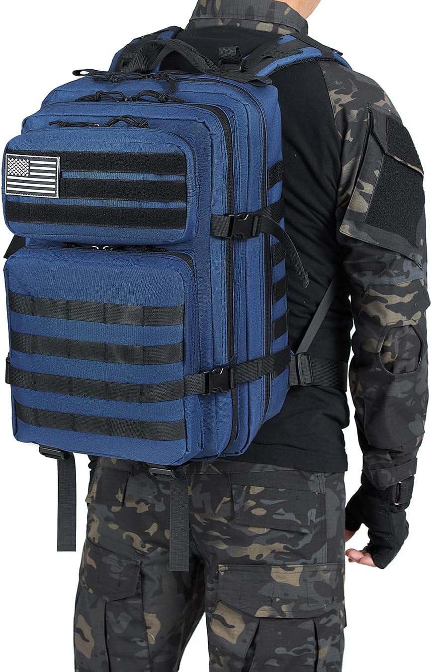 ATBP Military Tactical Molle Rucksack Backpack Large Travel Backpack Hiking Daypack Camping Hunting Backpack