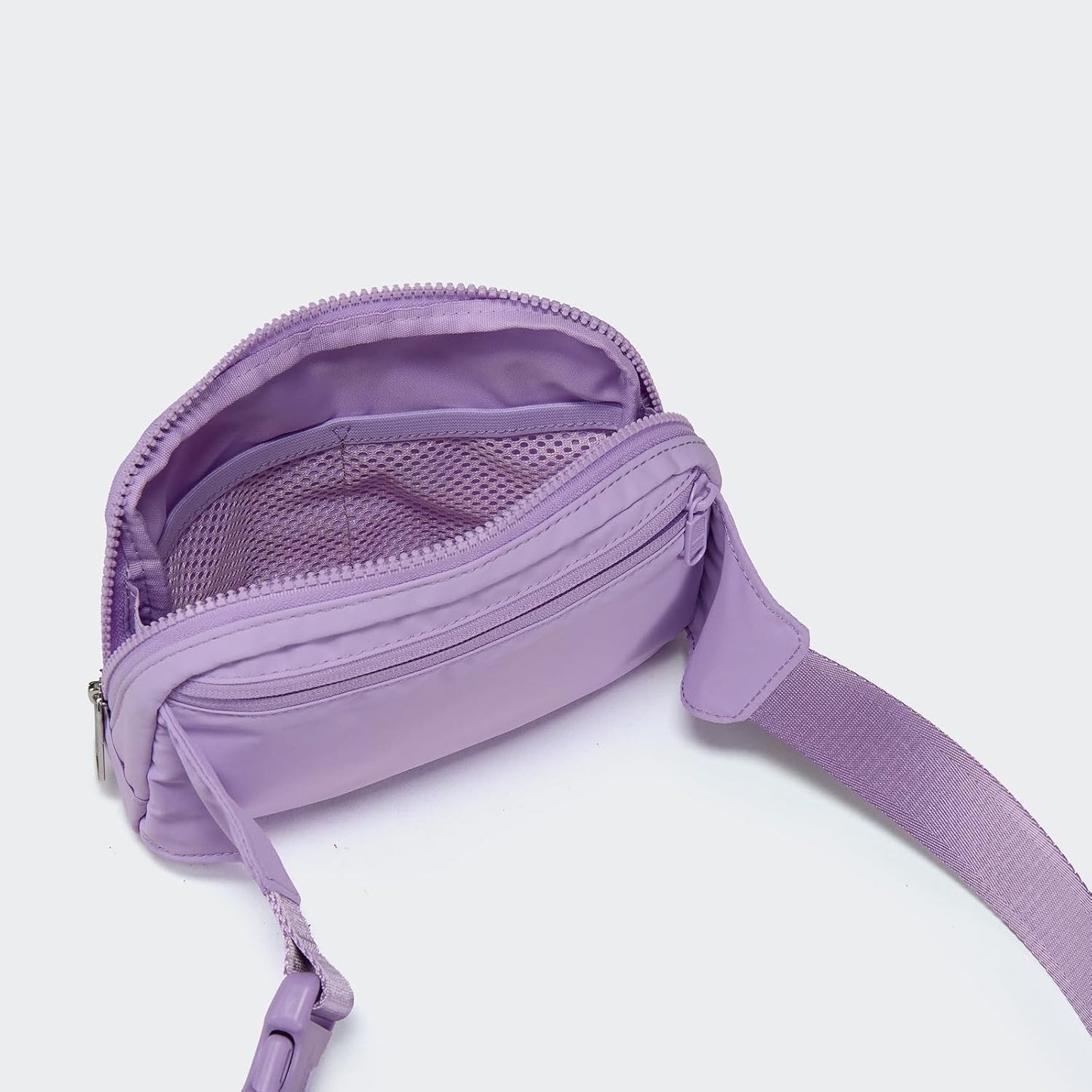 Pander Belt Bag Large 2L, Nylon Fanny Pack Purse for Women and Men with Adjustable Strap