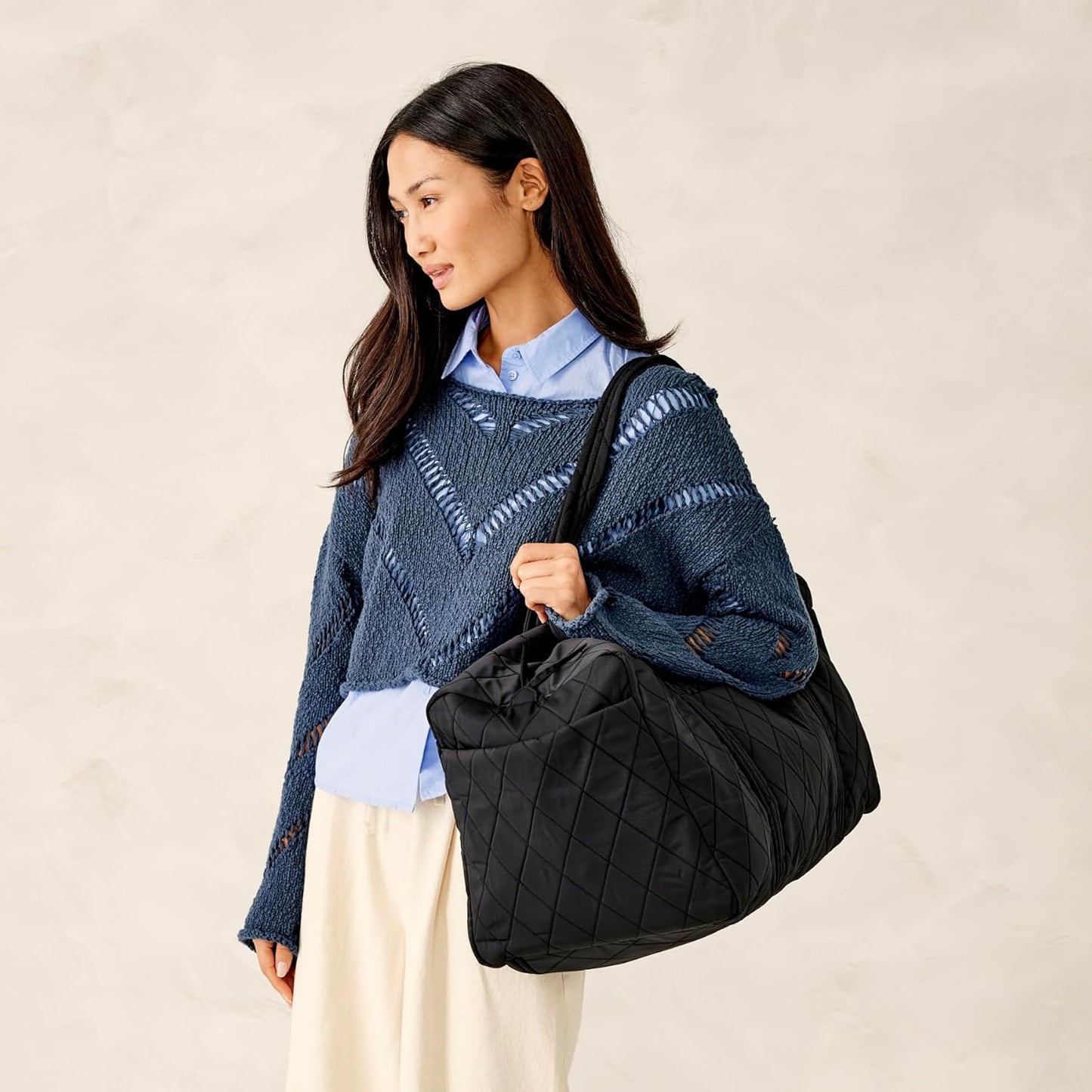 Women's Large Original Duffel, Polyester Twill