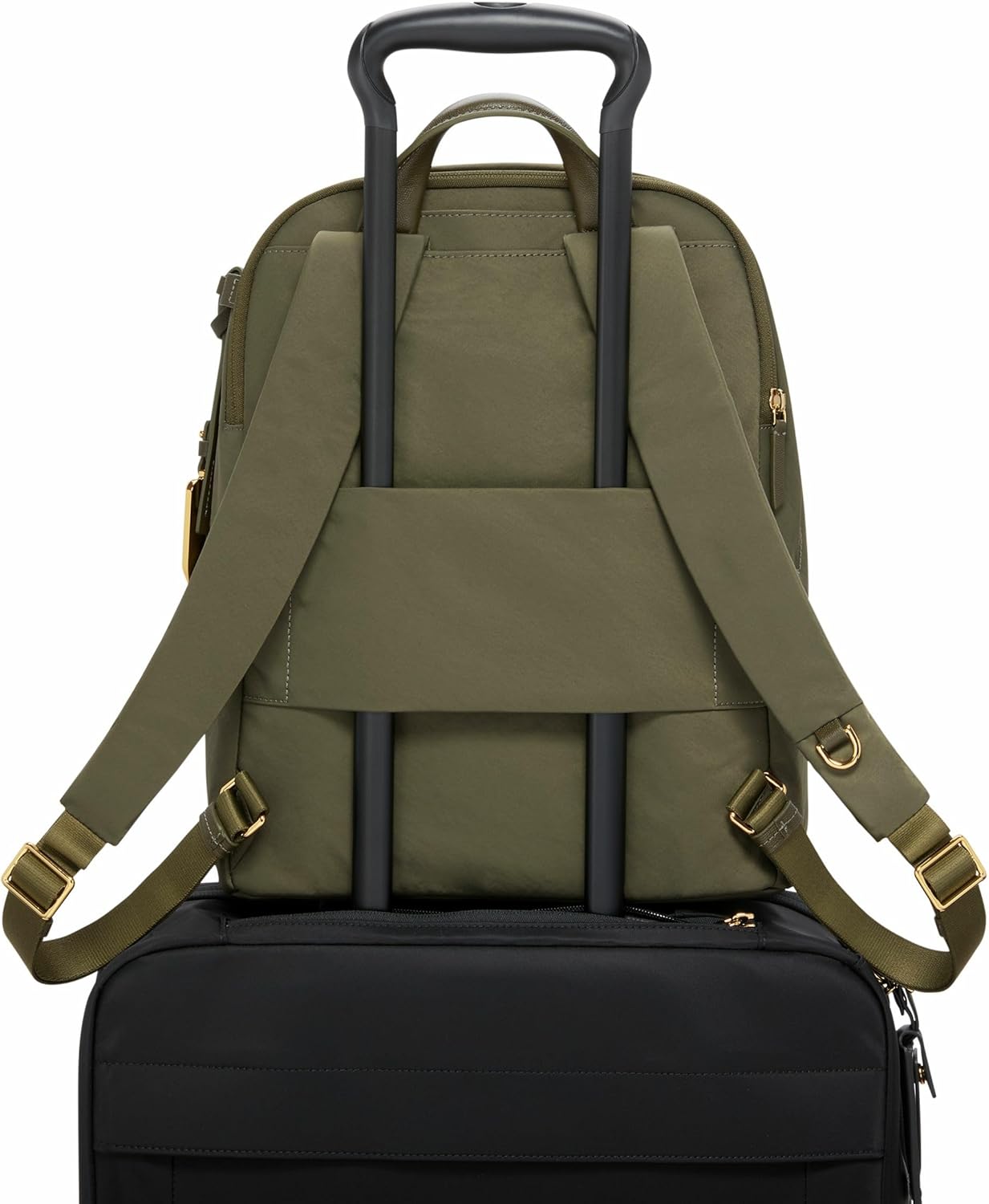Tumi Womens Halsey Backpack Olive One Size