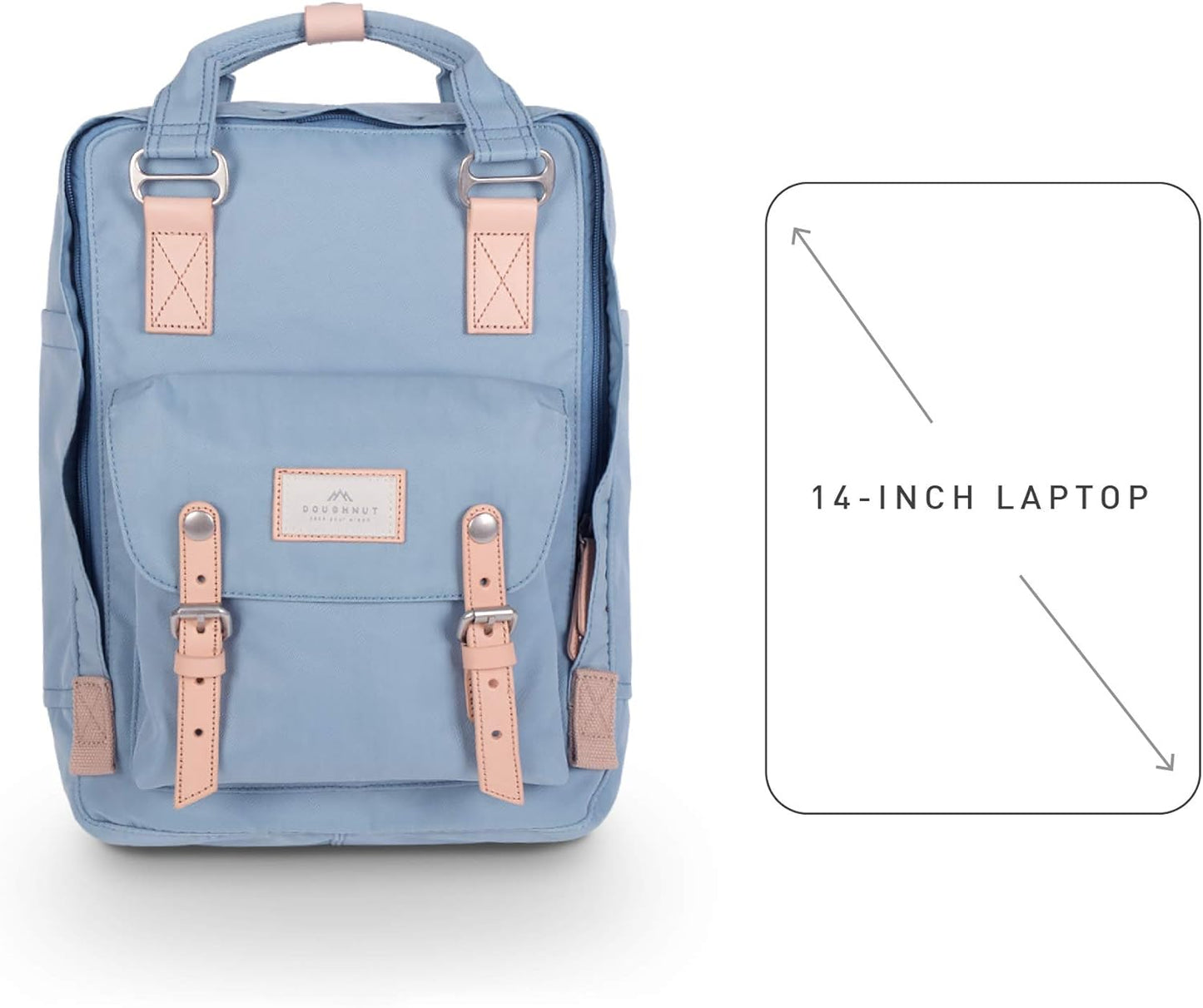 Doughnut Macaroon 16L Travel School Ladies College Girls Lightweight Casual Daypacks Bag Backpack