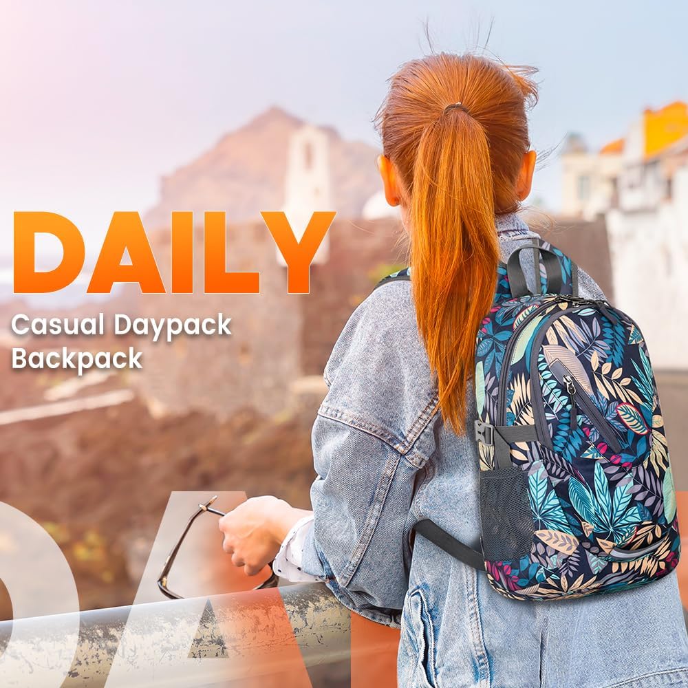 sunhiker Small Hiking Backpack Women Men 20L Lightweight Travel Backpack Daypack Casual Backpack For Cycling Outdoor Camping