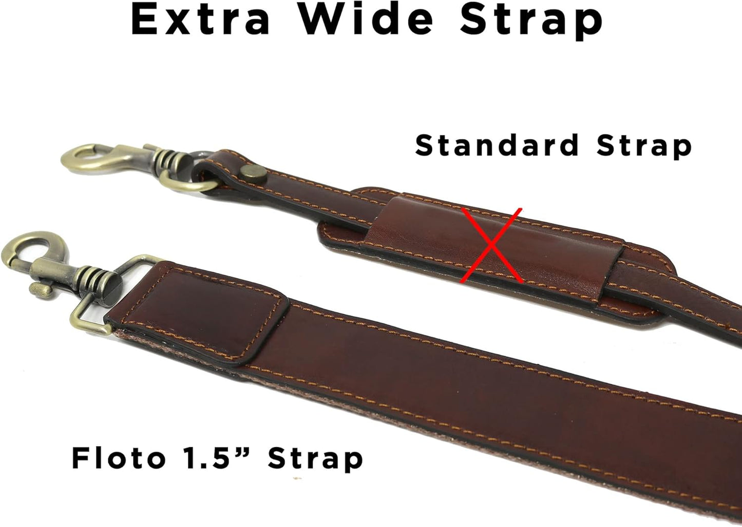 Floto Roma Leather Briefcase for Men Laptop Messenger Bag